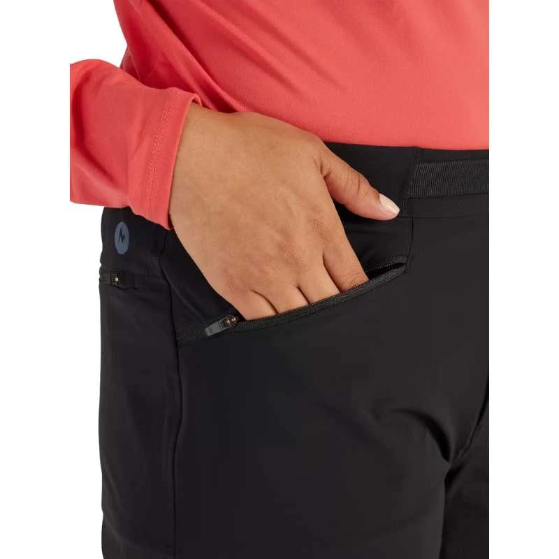 Moteriškos kelnės Marmot Wm's Mountain Active Pant Juodas - Juoda - L