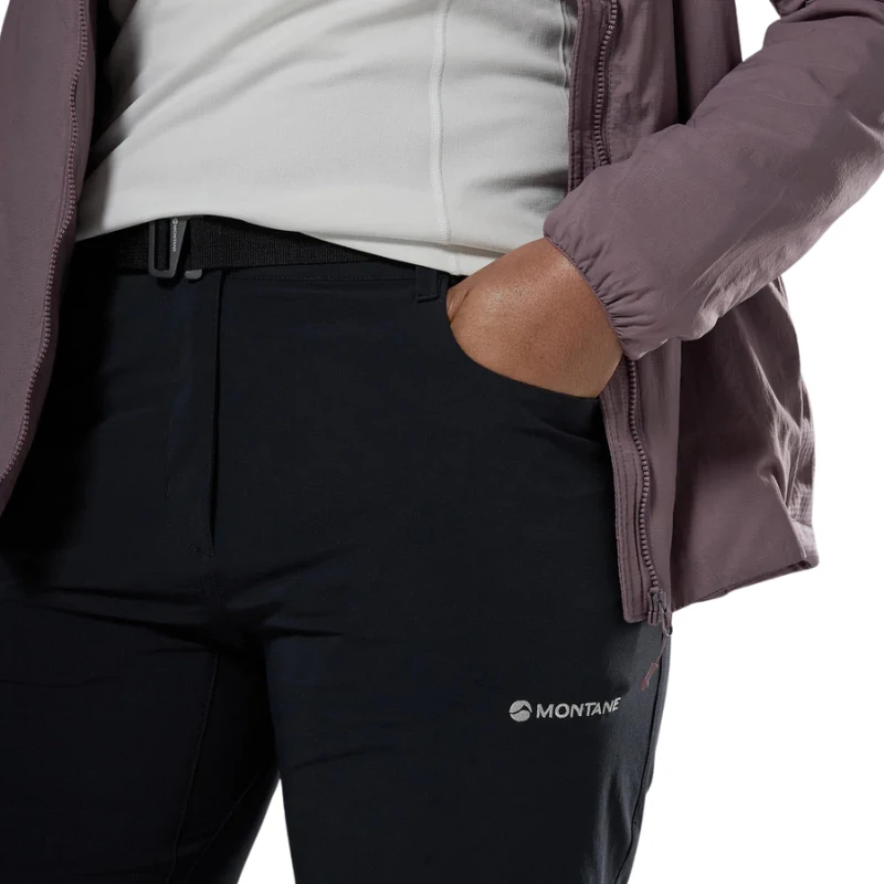 Moteriškos kelnės Montane F Caelum Pants Short Leg - Juoda - XL