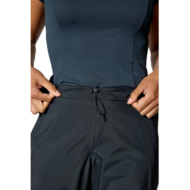 Moteriškos kelnės nuo lietaus Rab Firewall Mountain Pants Wmns Regular Leg - Juoda - M