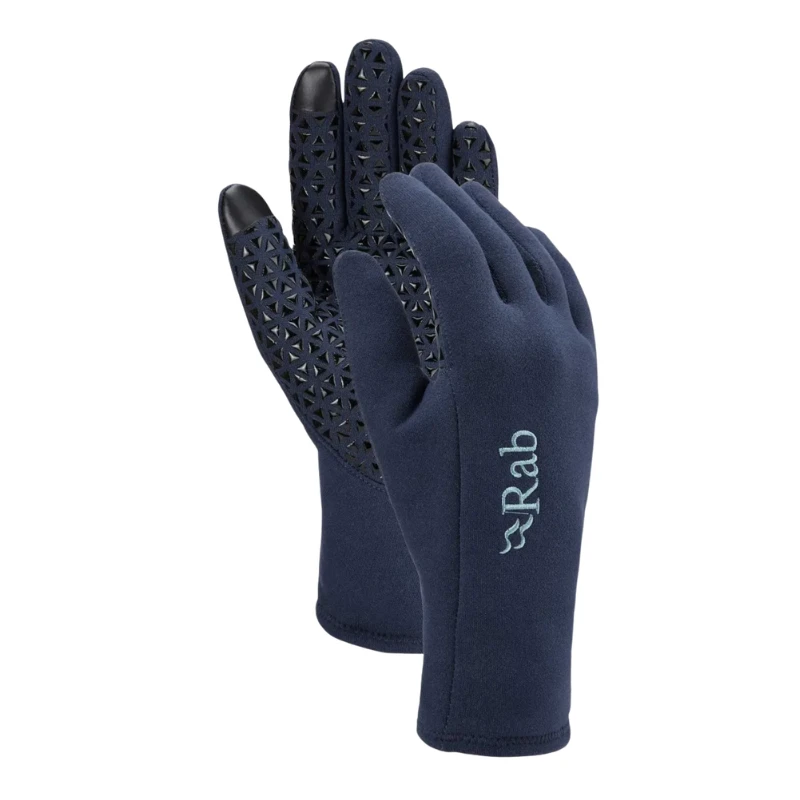 Moteriškos pirštinės Rab Power Stretch Contact Grip Glove Wms - S - Tamsiai mėlyna