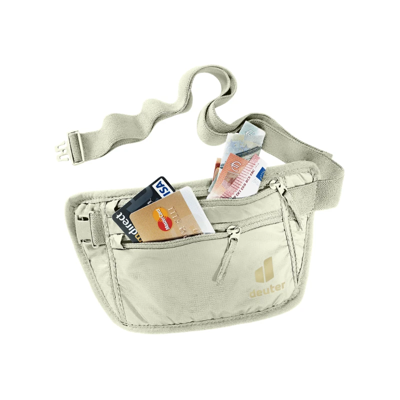 Piniginė ant liemens Deuter Security Money Belt I - Juoda