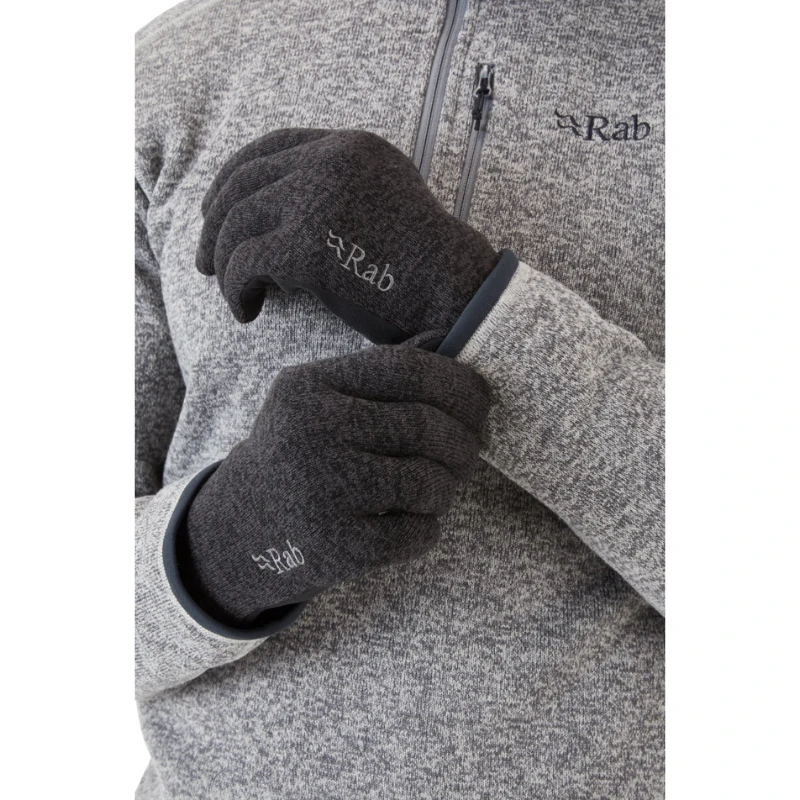 Pirštinės Rab Quest Windstopper Gloves - M - Tamsiai pilka