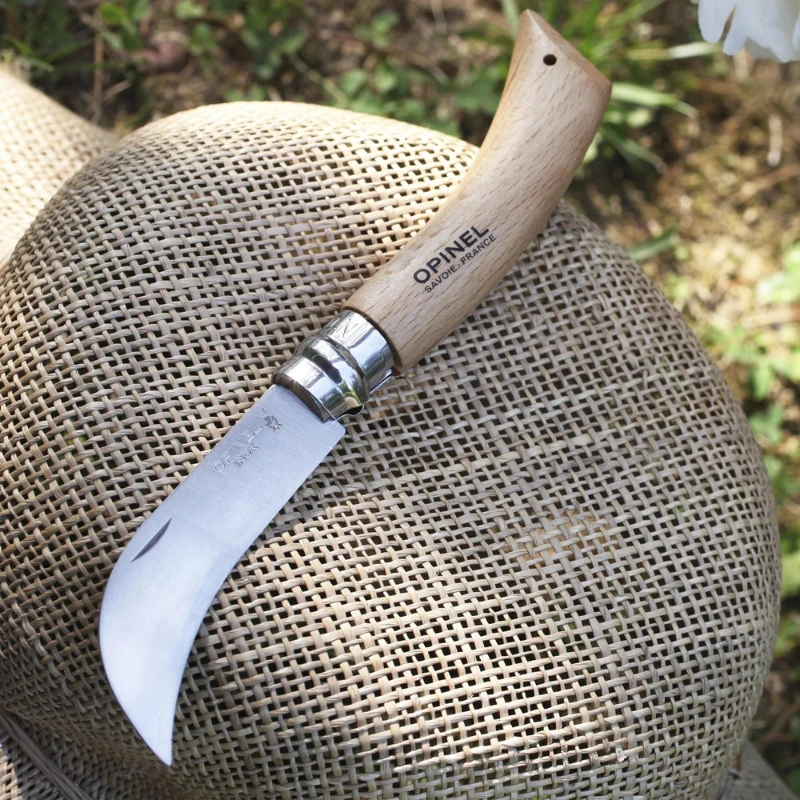 Opinel genėjimo skiepijimo peilis Nr.8 buko rankena