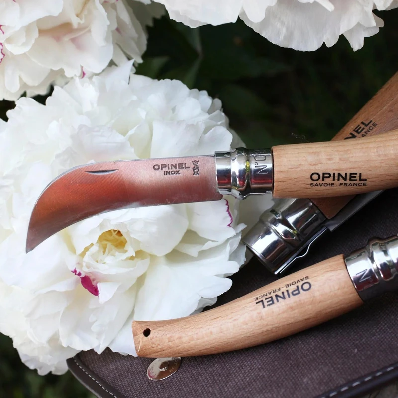 Opinel genėjimo skiepijimo peilis Nr.8 buko rankena