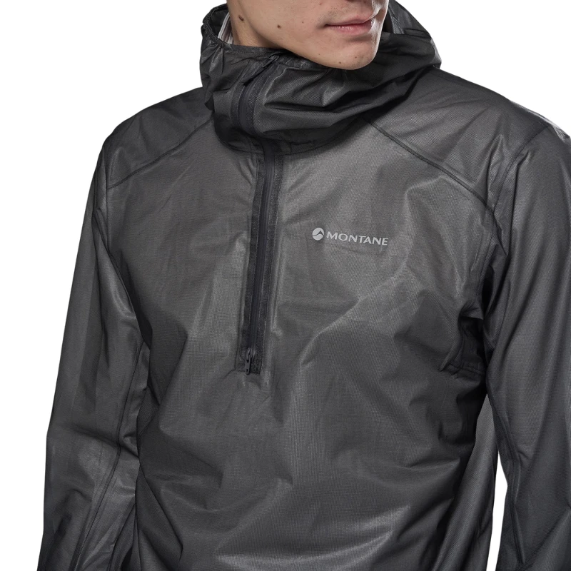 Striukė nuo lietaus Montane Minimus Nano Pull On - Pilka - M