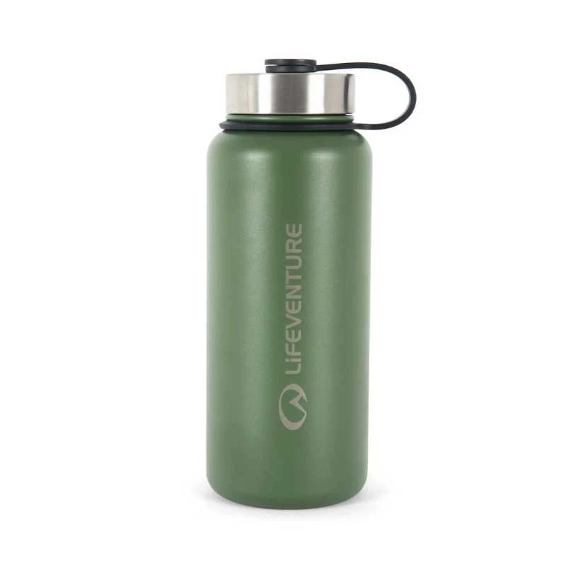 Termo gertuvė Lifeventure 1 Litre Flask - Juoda