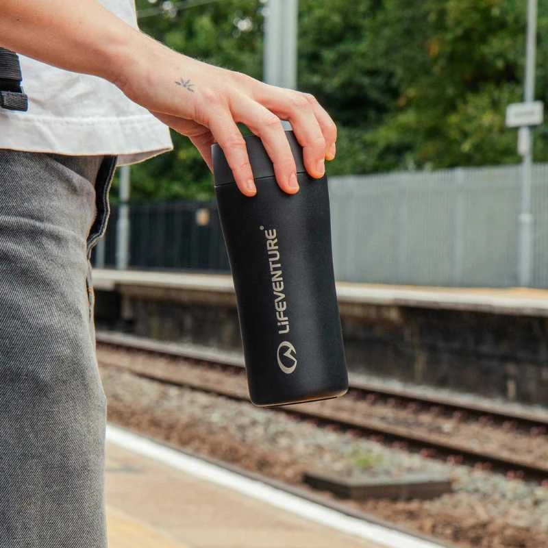 Termosas Lifeventure One Touch Thermal Mug - Žydra