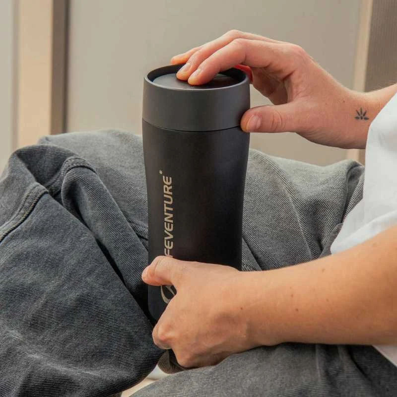 Termosas Lifeventure One Touch Thermal Mug - Žydra