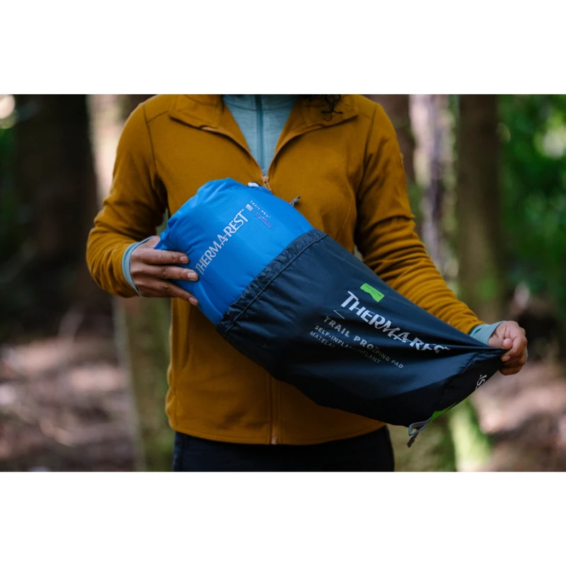 Carruzzo Savaime prisipučiantis čiužinys Therm-a-Rest Trail Pro, 510 mm 1830 mm, mėlynas
