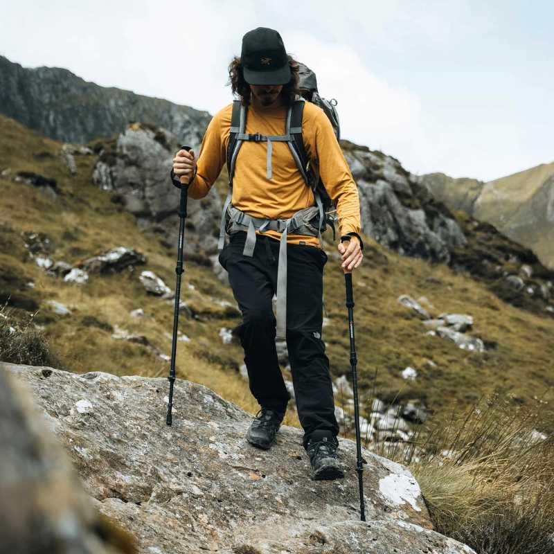Trekingo lazdos Lifesystems Carbon Fibre Trekking Poles