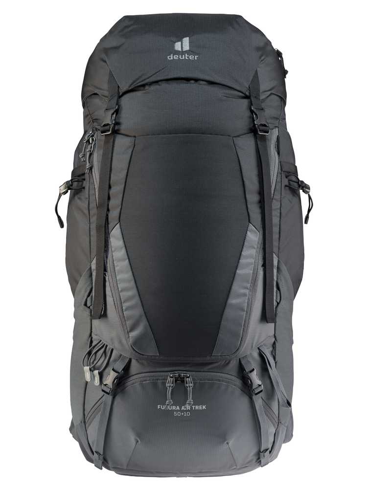 Turistinė kuprinė Deuter Futura Air Trek 50+10 - Juoda