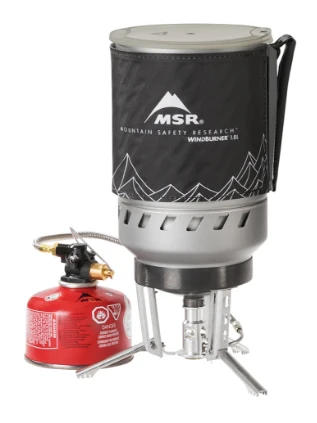 Turistinės viryklės sistema MSR WindBurner Duo Stove System - 1.8L