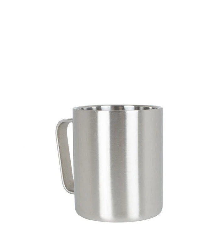Turistinis puodelis Lifeventure Stainless Steel Camping Mug