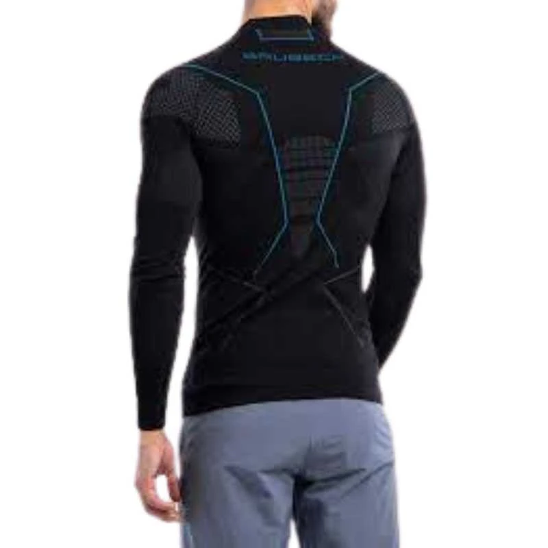 Vyr. termo marškinėliai Brubeck Thermo Men's Sweatshirt - Juoda - S