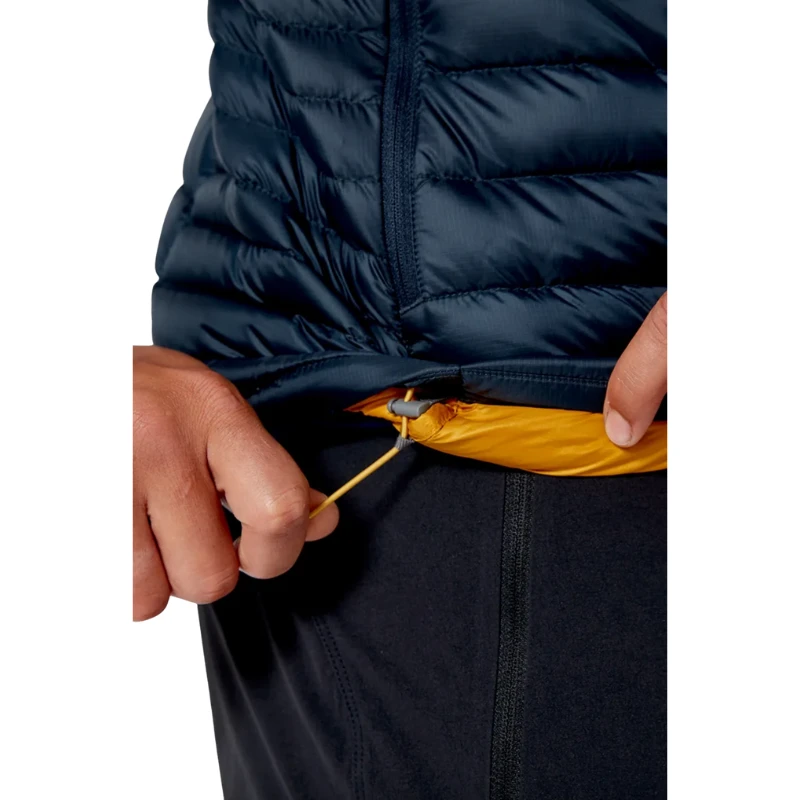 Vyriška liemenė Rab Microlight Vest - Juoda - XXXL
