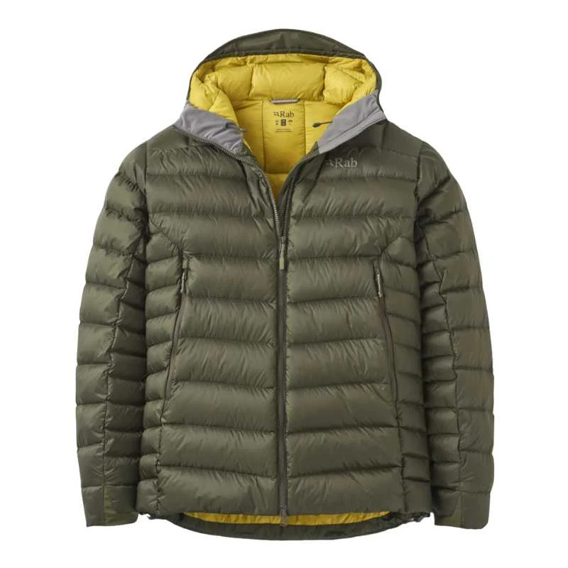 Vyriška pūkinė striukė Rab Electron Pro Hoody - Juoda - XL