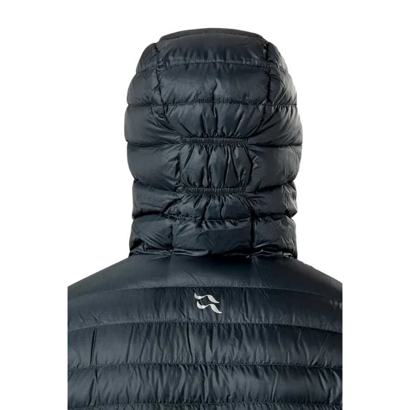 Vyriška pūkinė striukė Rab Microlight Alpine Jacket - XXL - Juoda/grafito (juodas/graphene),