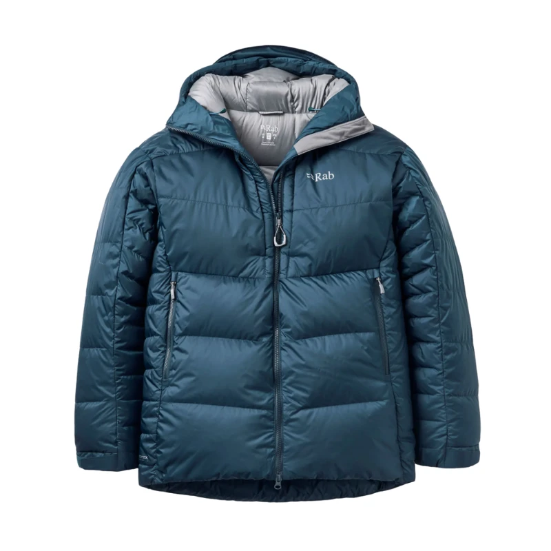 Vyriška pūkinė striukė Rab Positron Pro Hoody - Juoda - M