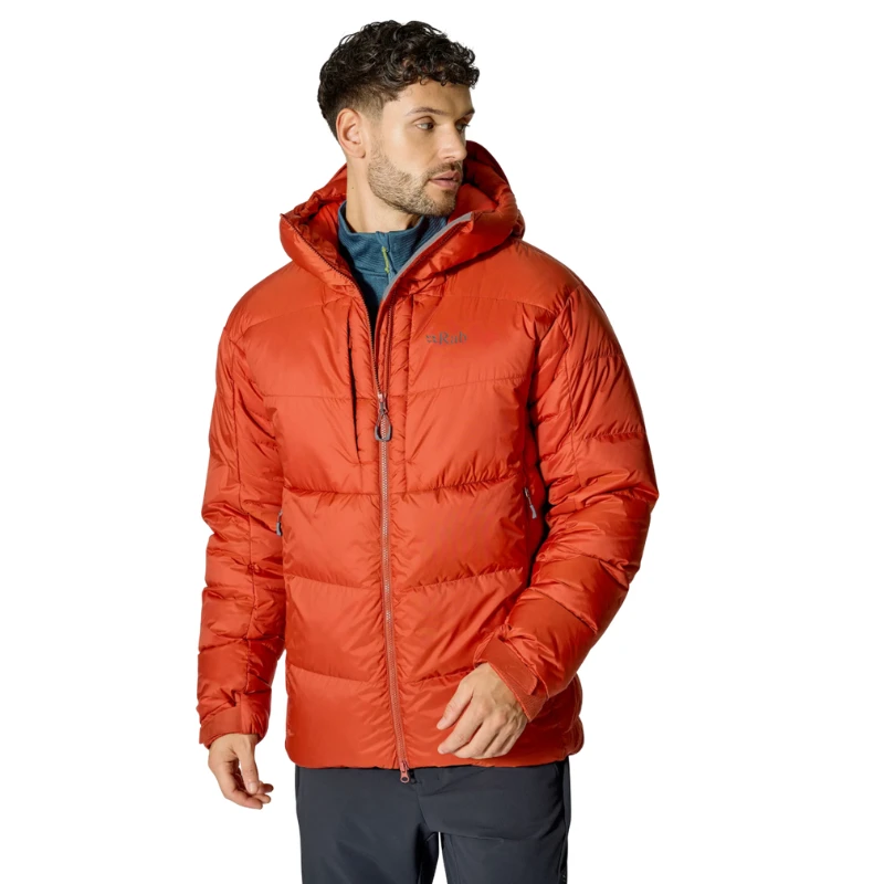 Vyriška pūkinė striukė Rab Positron Pro Hoody - Juoda - M
