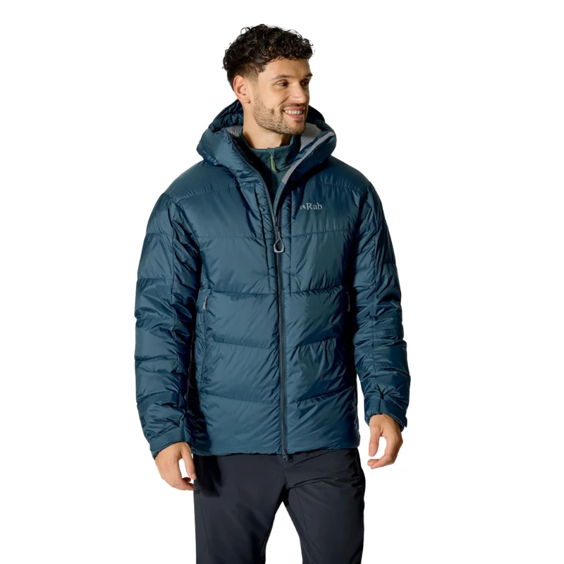 Vyriška pūkinė striukė Rab Positron Pro Hoody - Juoda - M