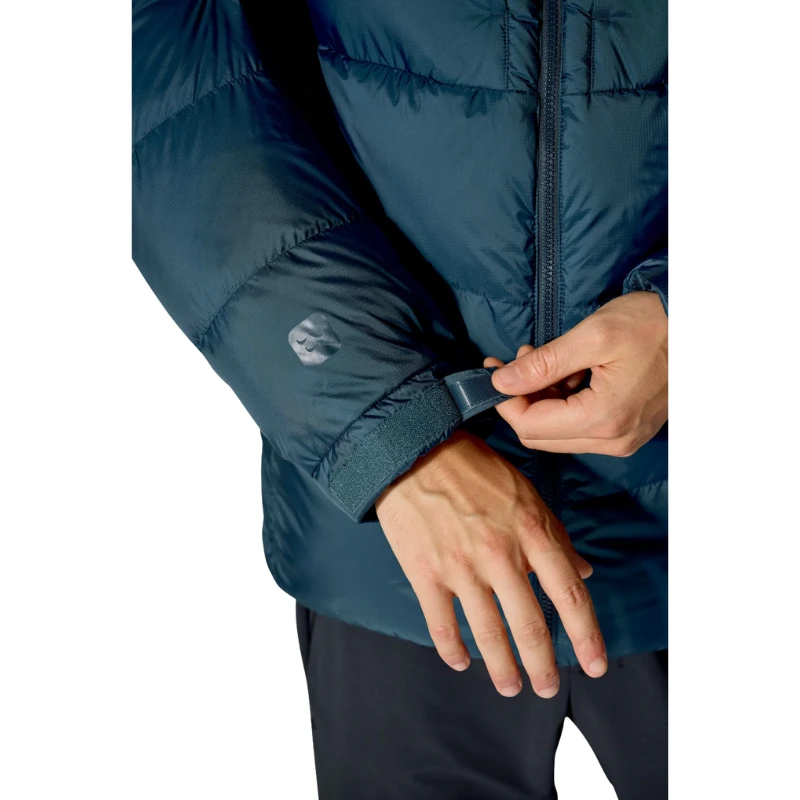 Vyriška pūkinė striukė Rab Positron Pro Hoody - Juoda - M