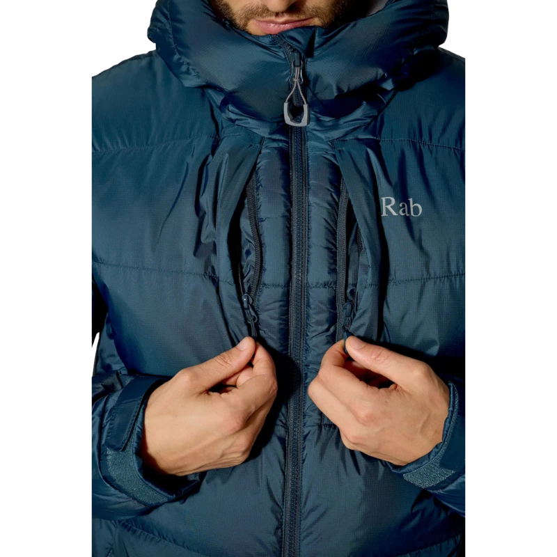 Vyriška pūkinė striukė Rab Positron Pro Hoody - Juoda - M