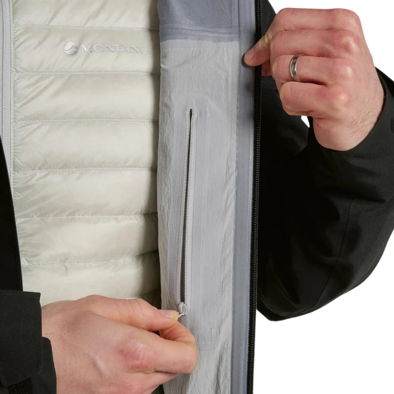 Vyriška striukė Montane PHASE JKT - Juoda - L