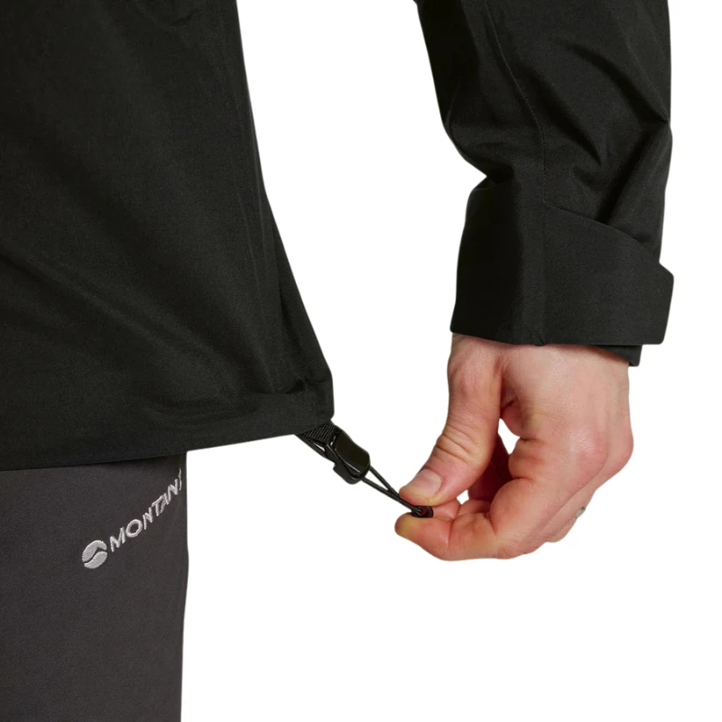 Vyriška striukė Montane PHASE JKT - Juoda - L