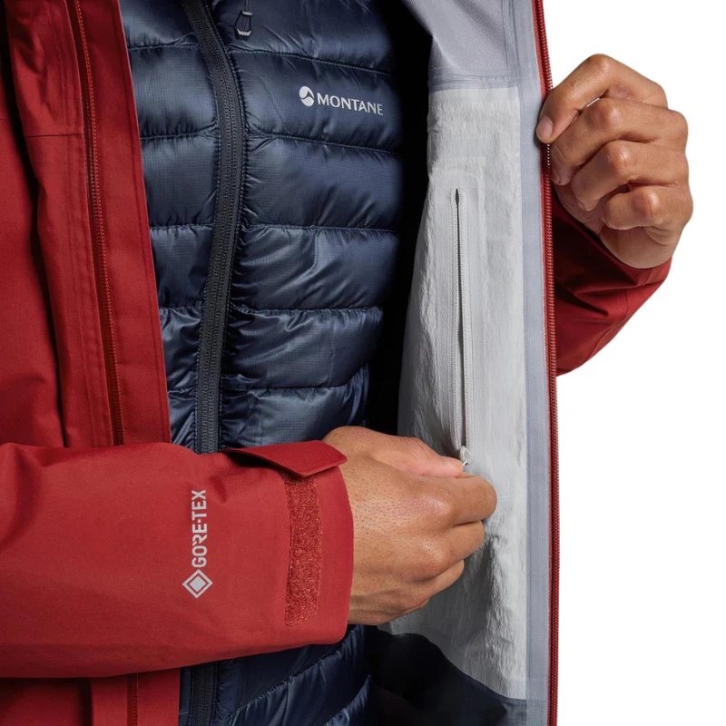 Vyriška striukė Montane PHASE JKT - Juoda - L