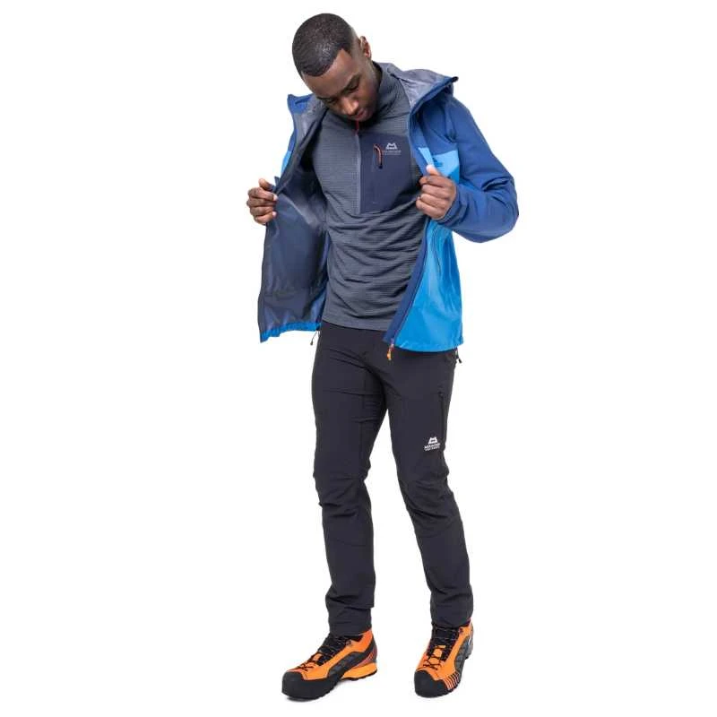 Vyriška striukė Mountain Equipment Odyssey Mens Jacket - L - Mėlynai dryžuota (Mėlyna Stripe)