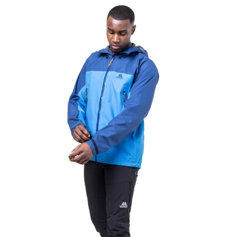 Vyriška striukė Mountain Equipment Odyssey Mens Jacket - L - Mėlynai dryžuota (Mėlyna Stripe)