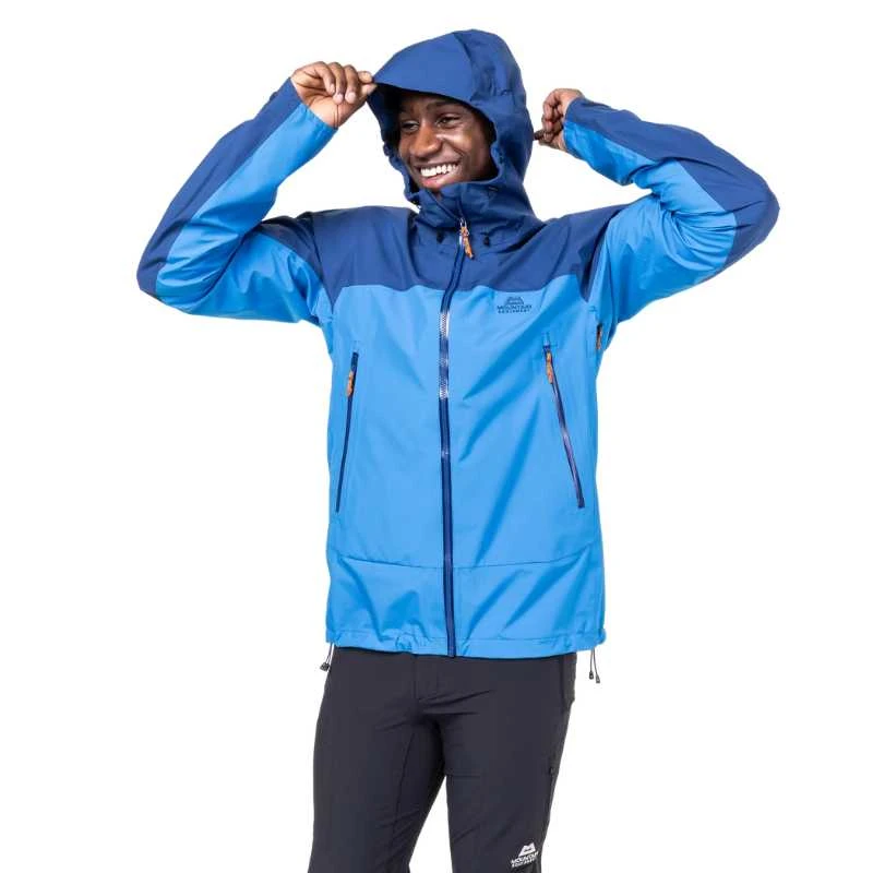 Vyriška striukė Mountain Equipment Odyssey Mens Jacket - L - Mėlynai dryžuota (Mėlyna Stripe)