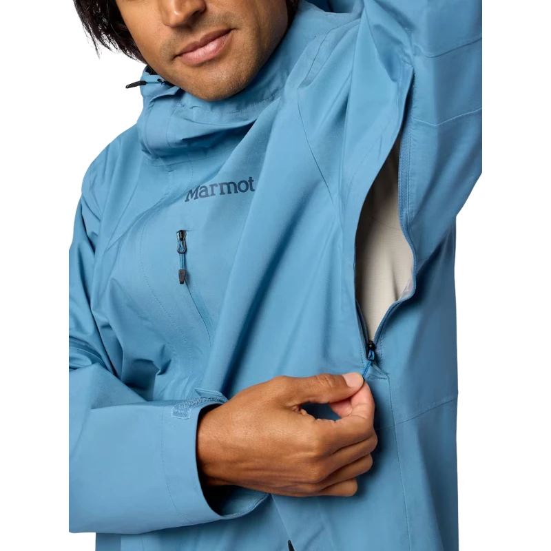 Vyriška striukė nuo lietaus Marmot PRCP Evo Pro Jkt - XL - Žydra