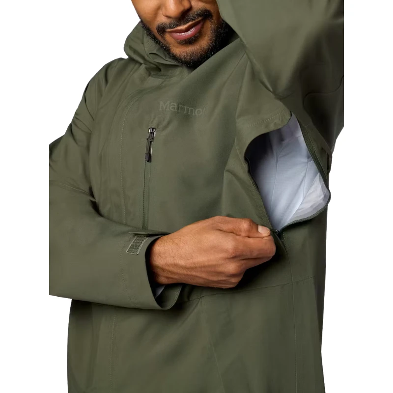Vyriška striukė nuo lietaus Marmot PRCP Evo Pro Jkt - XL - Žydra