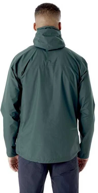 Vyriška striukė nuo lietaus Rab Downpour Eco Jacket - L - Tamsiai mėlyna