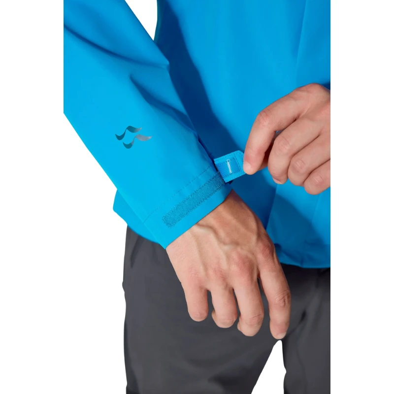 Vyriška striukė nuo lietaus Rab Downpour Eco Jacket - L - Tamsiai mėlyna