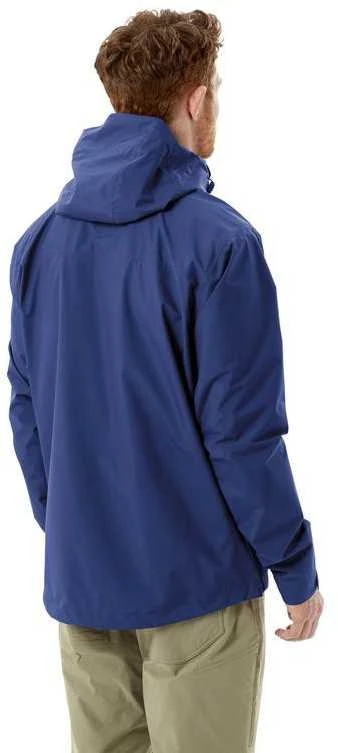 Vyriška striukė nuo lietaus Rab Downpour Eco Jacket - L - Tamsiai mėlyna