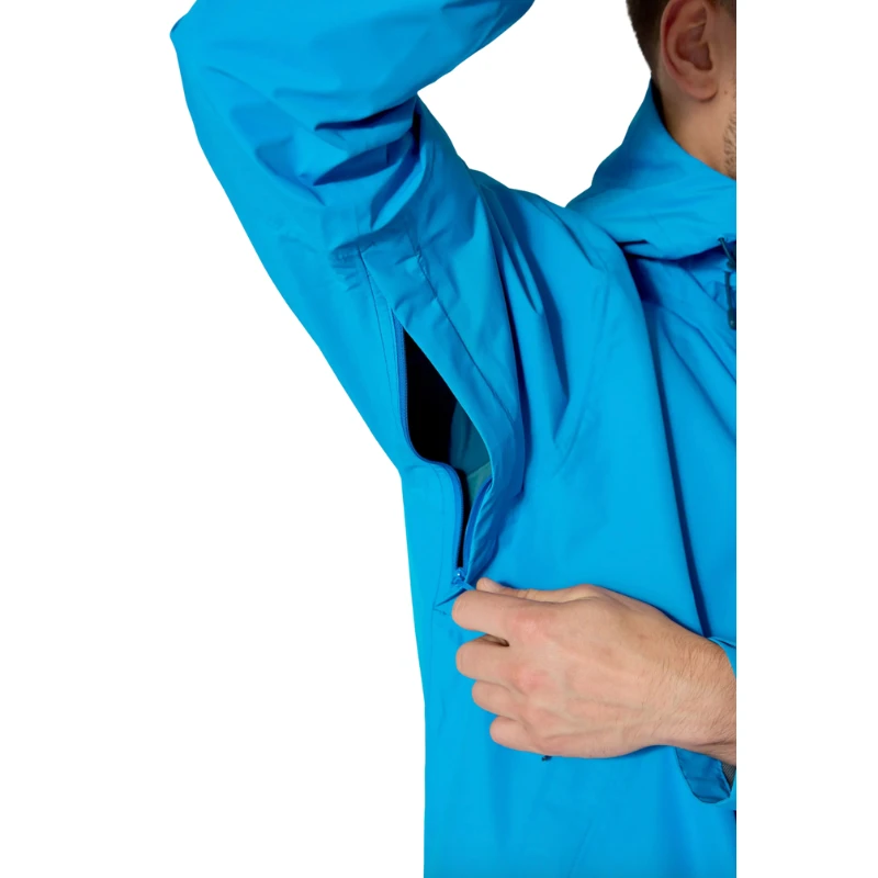 Vyriška striukė nuo lietaus Rab Downpour Eco Jacket - L - Tamsiai mėlyna