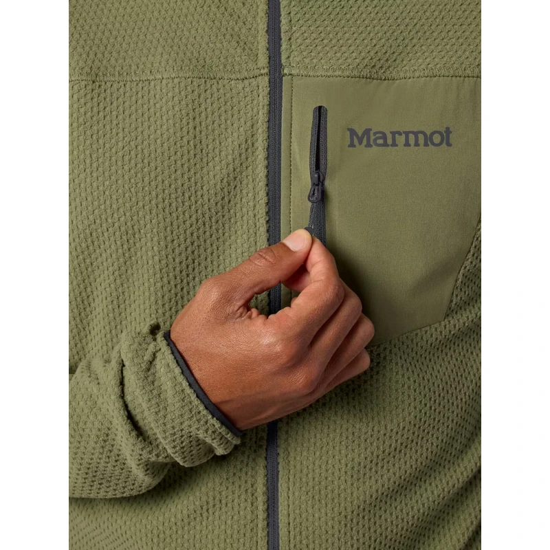 Vyriškas džemperis Marmot AirFleece Jkt - M - Žalia