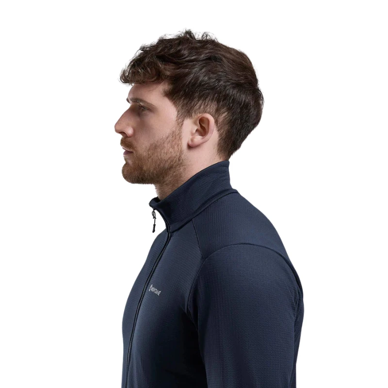 Vyriškas džemperis Montane Protium Jacket - S - Tamsiai mėlyna