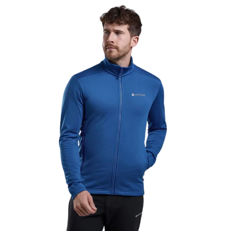 Vyriškas džemperis Montane Protium Jacket - S - Tamsiai mėlyna