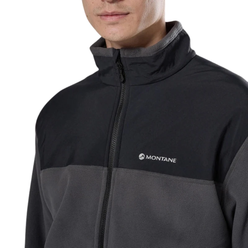 Vyriškas džemperis Montane ROCO Jacket - M - Tamsiai pilka