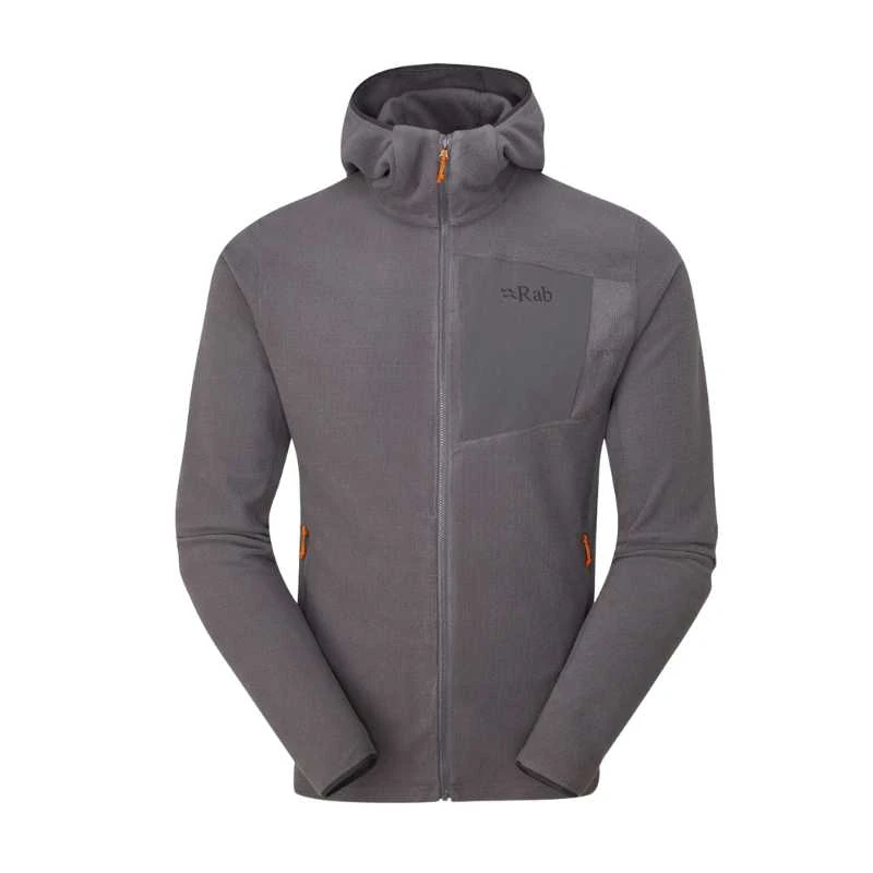 Vyriškas džemperis Rab Tecton Hoody - XXL - Rusva (dark butternut)