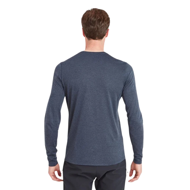 Vyriški marškinėliai Montane Dart Long Sleeve T-Shirt - L - Geltona