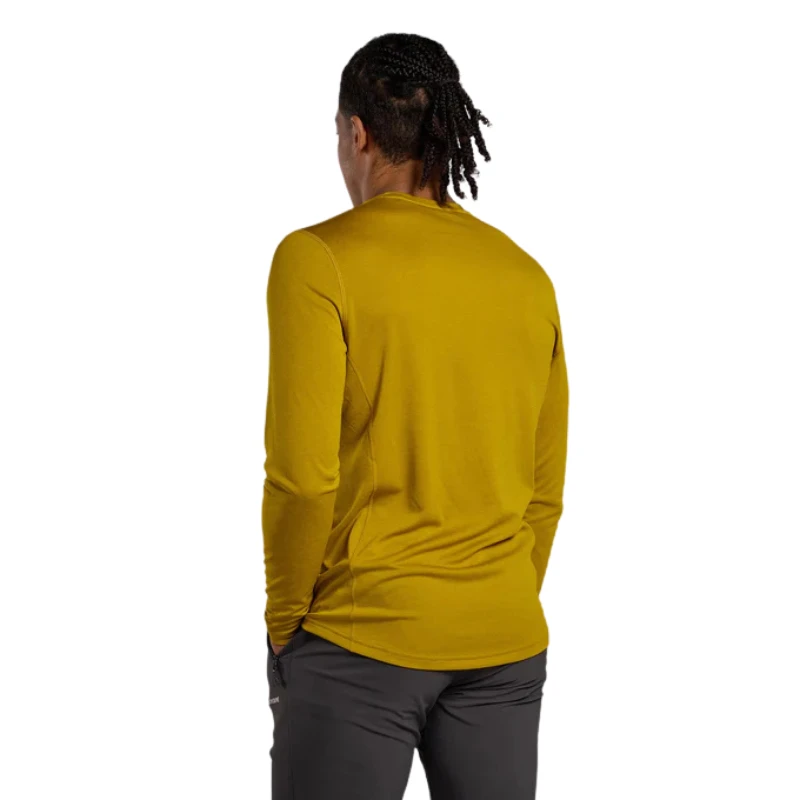 Vyriški marškinėliai Montane Dart Long Sleeve T-Shirt - L - Geltona