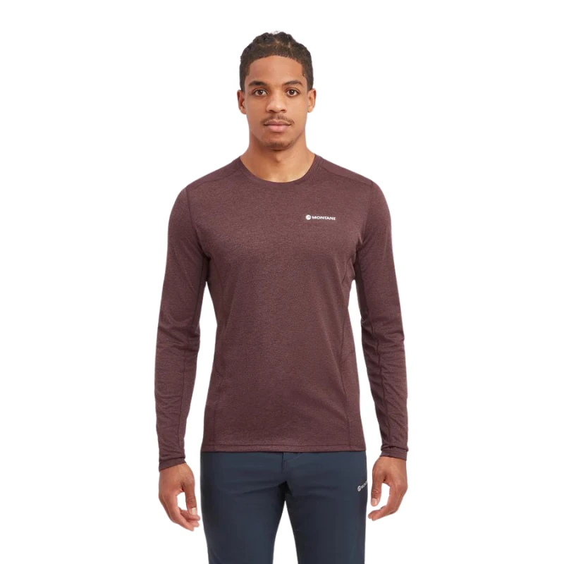 Vyriški marškinėliai Montane Dart Long Sleeve T-Shirt - L - Geltona