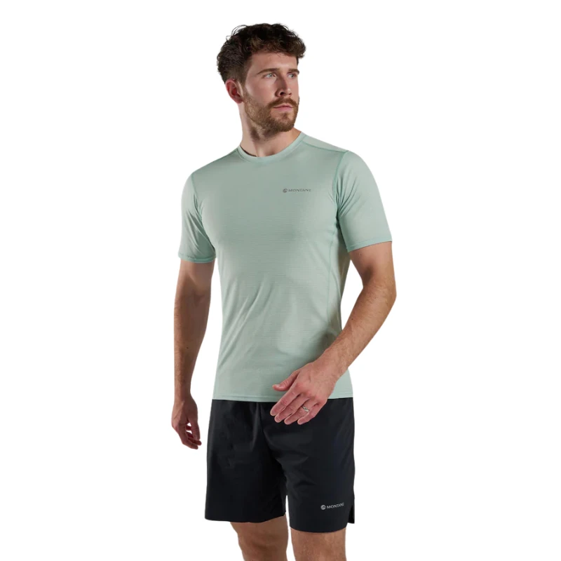 Vyriški marškinėliai Montane Dart Nano T Shirt - XL - Šviesiai žalia
