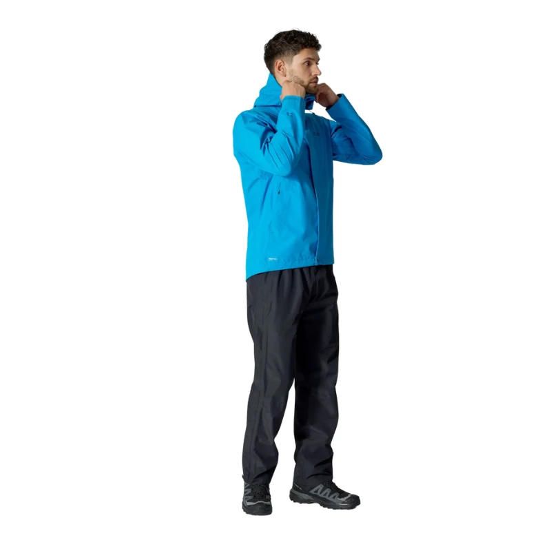 Vyriškos kelnės nuo lietaus Rab Downpour Pants Regular Leg - Juoda - XL