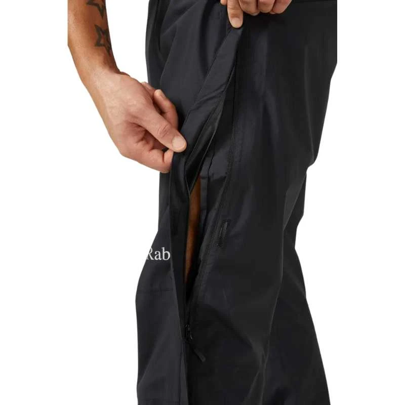 Vyriškos kelnės nuo lietaus Rab Downpour Eco Pants Full Zip - XL