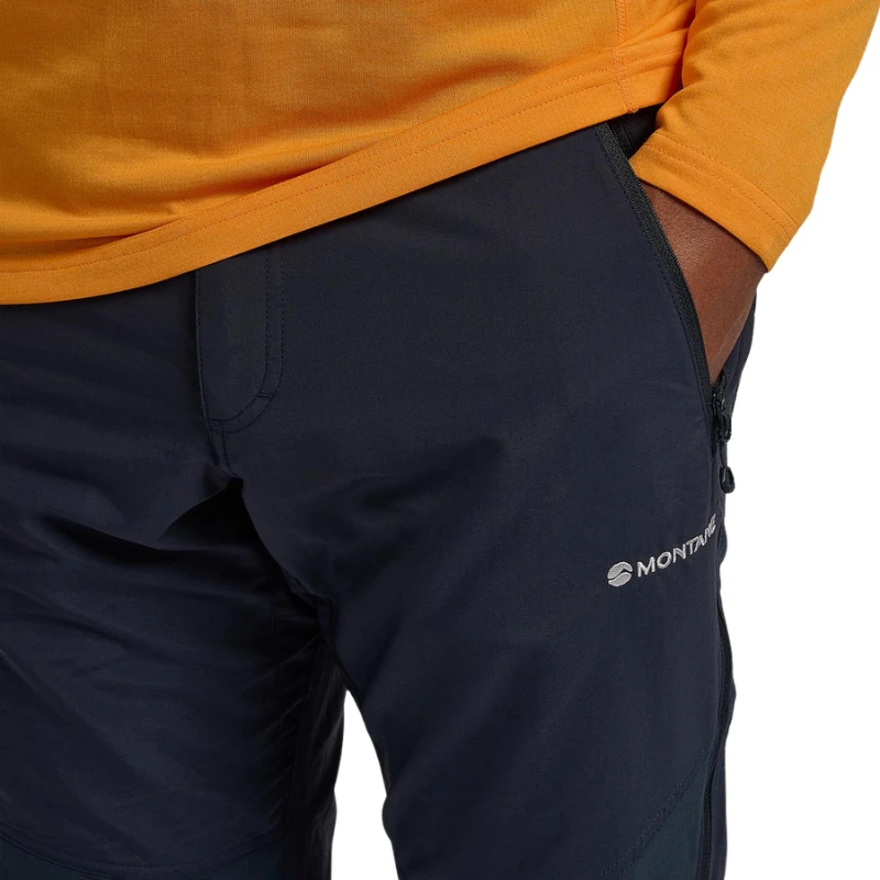Vyriškos patrumpintos kelnės Montane Terra Pants Short Leg - 38 - Tamsiai mėlyna